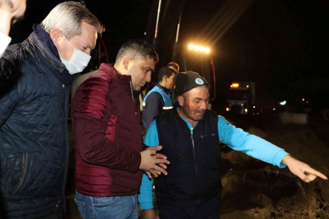 Maski̇’den Yoğun Gece Mesaisi