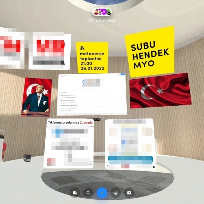 Subü Öğrencileri Metaverse Evreninde Ofis Açtı