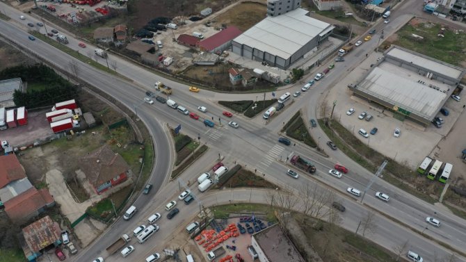 Yeşilova Solaklar Kavşağı’nda Çalışma Yapılacak