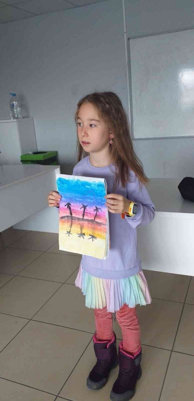 Geleceğin Ressamları Bu Kursta Eğitim Alıyor