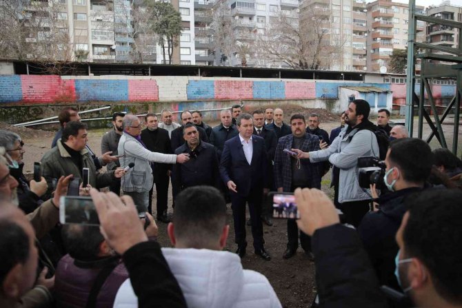 Başkan Koştu: "Millet Bahçesini Yapacağız, Bizi Oyalamayın"