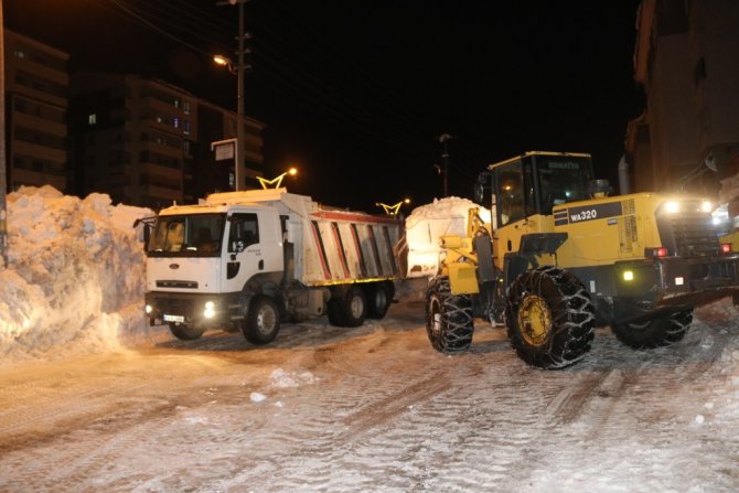 Bitlis’te 2 Bin 500 Kamyon Kar Taşındı