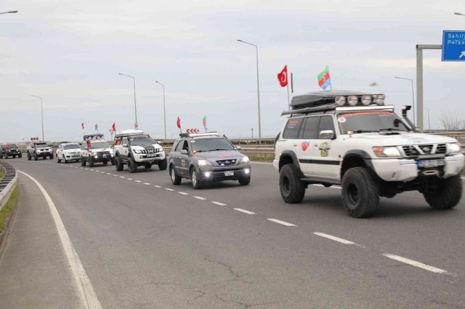Fatsa’dan Azerbaycan’a ’Teşekkür’ Konvoyu