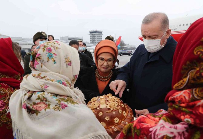 Cumhurbaşkanı Erdoğan Ukrayna’da