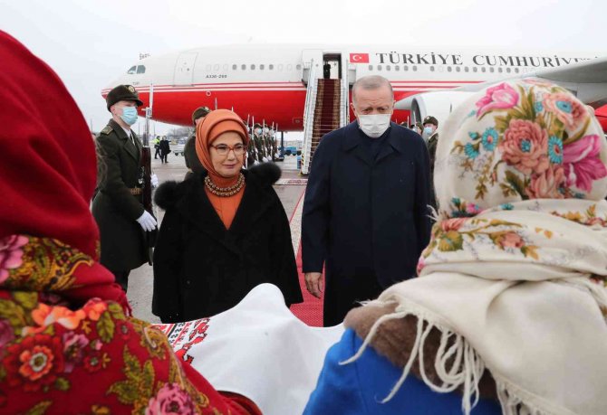 Cumhurbaşkanı Erdoğan Ukrayna’da