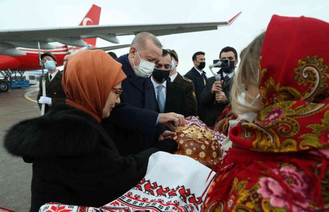 Cumhurbaşkanı Erdoğan Ukrayna’da