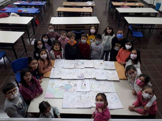 Gediz Halk Eğitimi Merkezinde Resim Kursu Açıldı