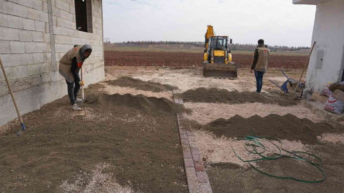 Haliliye’de Yol Çalışmaları Devam Ediyor