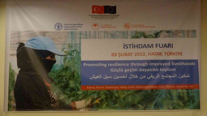 Hatay’da İ̇stihdam Fuarı