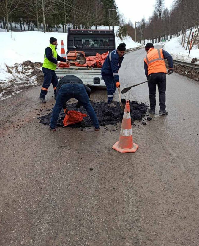 Kartepe Zirve Yolu Bakım Onarımdan Geçti