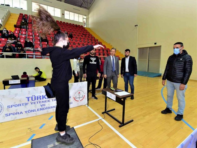 Geleceğin Milli Sporcu Adayları Tarama Testinden Geçiyor