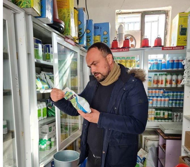 Pazarlar’da Zirai İlaç, Tohum Ve Gübre Satış Yapan Bayiler Denetlendi