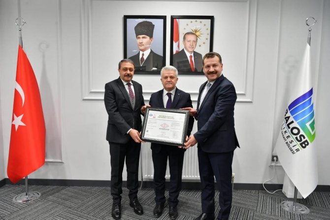 Balıkesir Osb Enerji Yönetimindeki Kalitesini Belgeledi