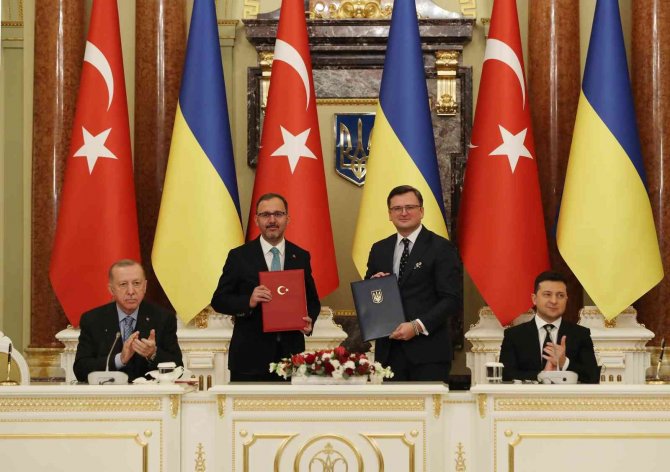 Türkiye İle Ukrayna Arasında 7 Anlaşma İmzalandı