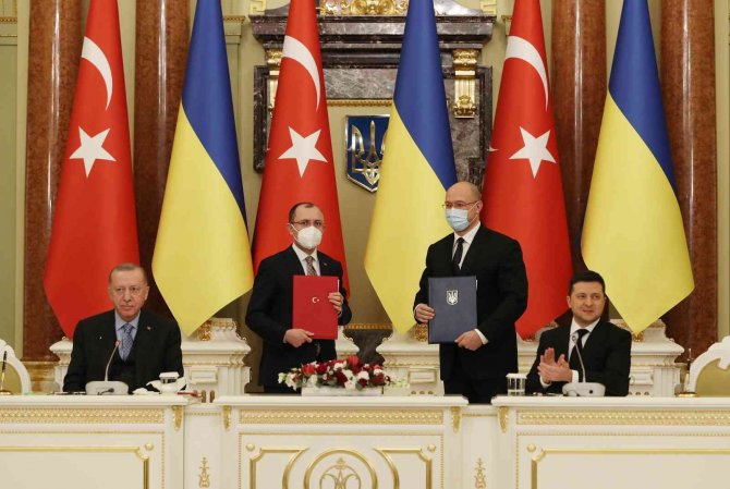 Türkiye İle Ukrayna Arasında 7 Anlaşma İmzalandı