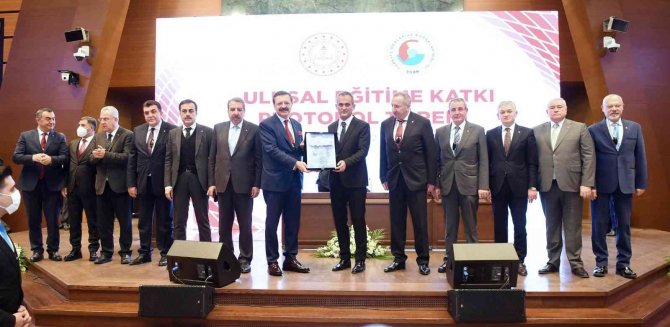 Tobb, 154 İlçeye 154 Yeni Okul Kazandıracak