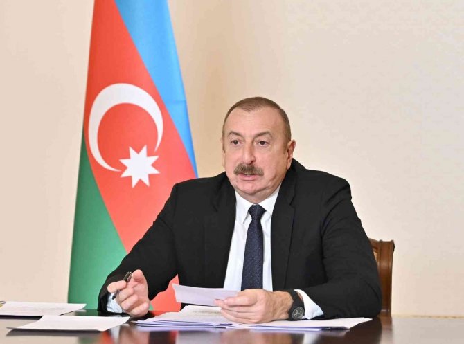 Aliyev, Paşinyan, Macron Ve Ab Konseyi Başkanı Michel Video Konferans Yoluyla Bir Araya Geldi