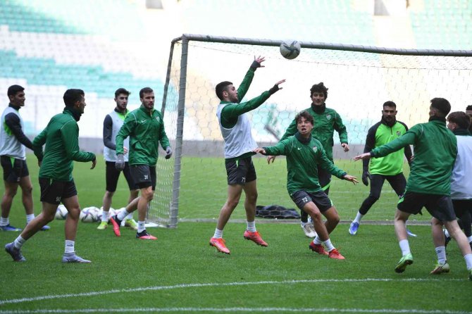 Bursaspor, Timsah Park’ta Çalıştı