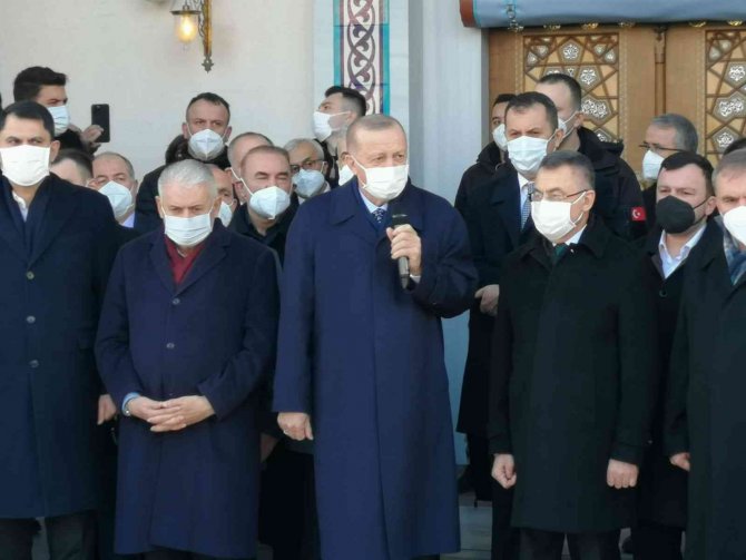 Cumhurbaşkanı Erdoğan: “Hocamız, Bizim De Üzerinde Çok Emeği Olan Bir Hocamızdı. Yetişmemizde Kendisinden Çok Şeyler Öğrendik”