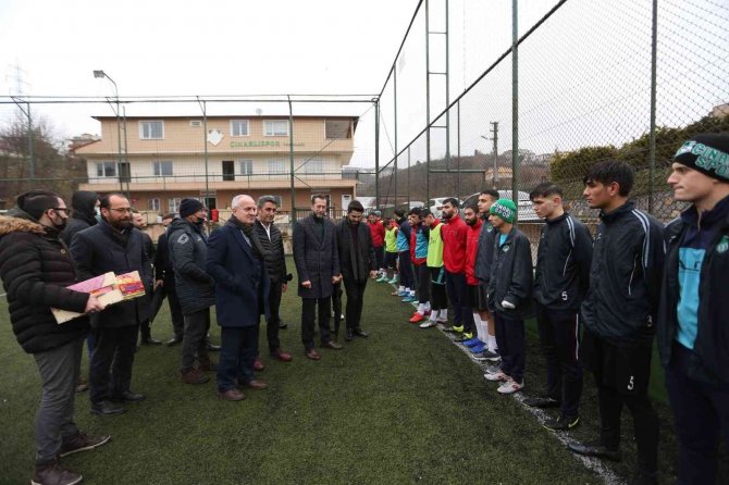 Başkan Aygün’den Çınarlıspor’a Ziyaret