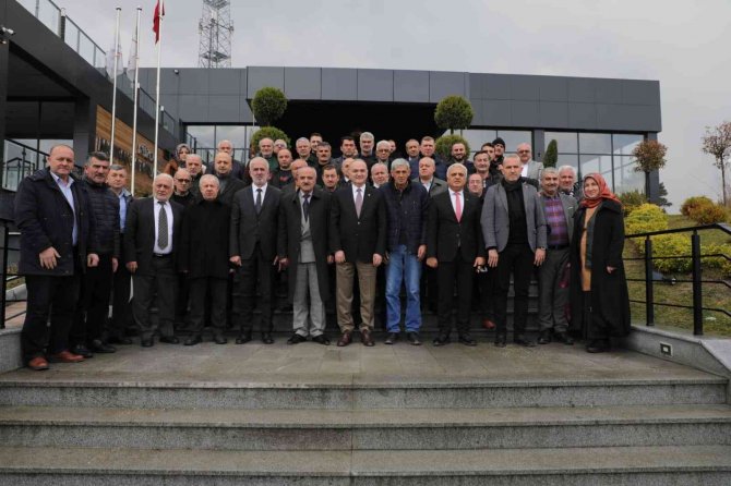 Başkan Özlü, Köy Muhtarlarıyla Bir Araya Geldi