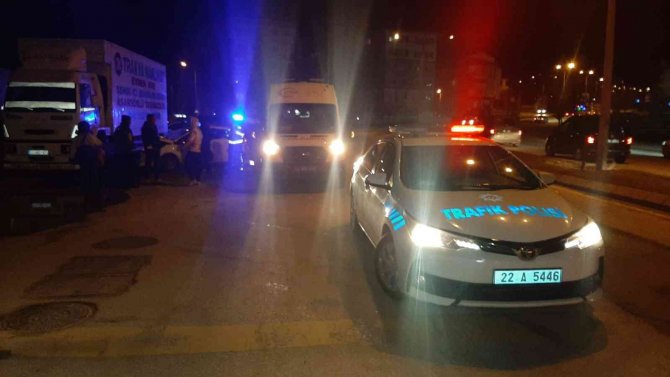 Edirne’de Kaza: 1 Yaralı