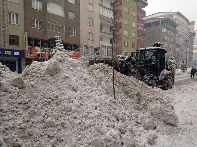 Hakkari’de Karla Mücadele Çalışması