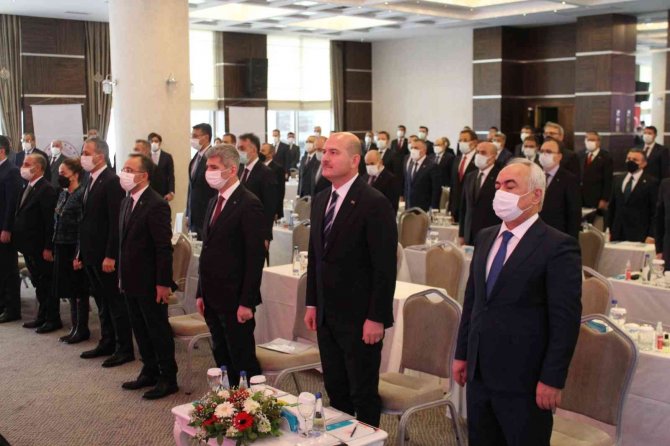 Bakan Soylu 81 İlin Valileri İle Bir Araya Geldi