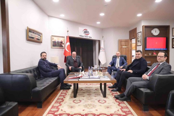 Başkan Keleş, Ato Başkanı İle Görüştü