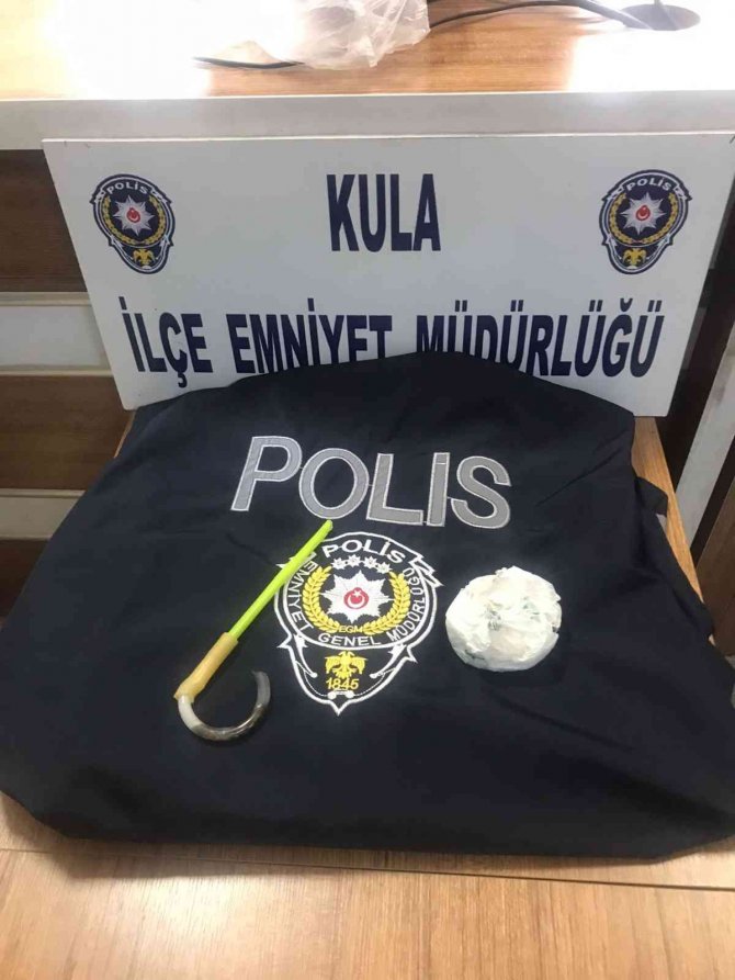 Kula İ̇lçe Emniyet’ten Uyuşturucuya Geçit Yok