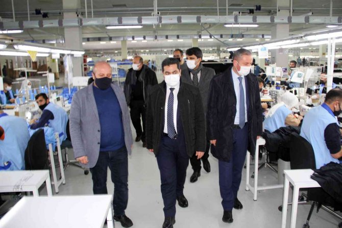 Ağrı Milli Eğitim Müdürü Kökrek’ten Tekstilkent Ziyareti