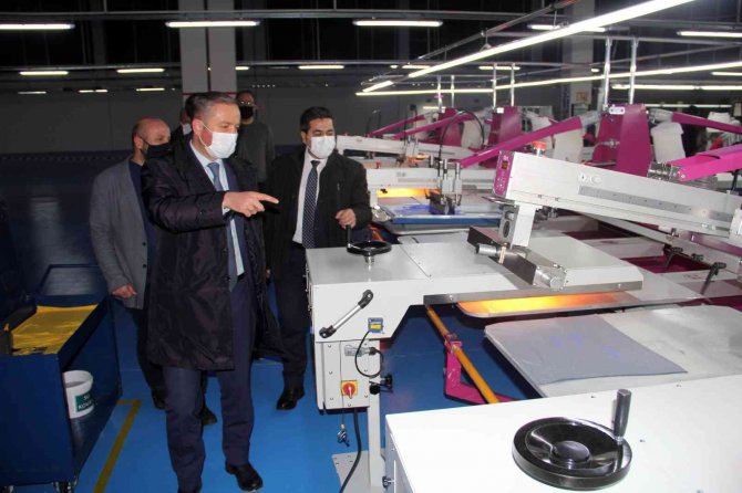 Ağrı Milli Eğitim Müdürü Kökrek’ten Tekstilkent Ziyareti