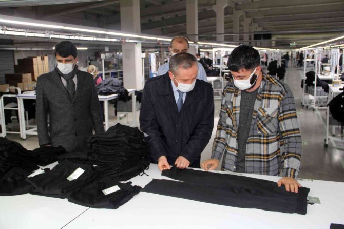 Ağrı Milli Eğitim Müdürü Kökrek’ten Tekstilkent Ziyareti