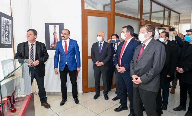 Nogay Ressamın Ankara’da Sergisi Açıldı