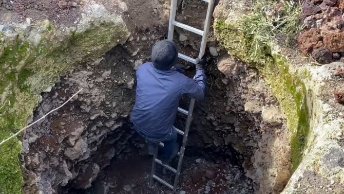 Arkeolojik Sit Alanında Kaçak Kazı Yapanlar Suçüstü Yakalandı