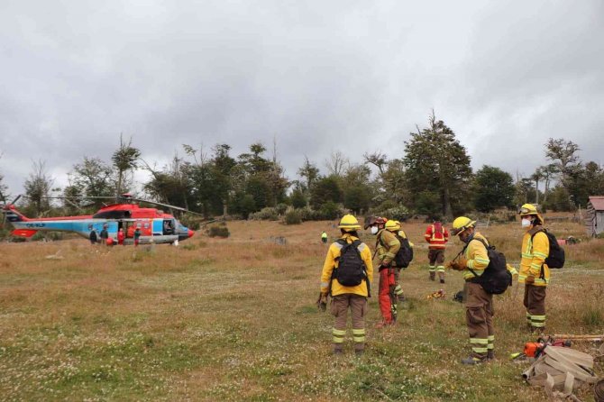 Şili’deki Orman Yangınında Bin 235 Hektarlık Alan Kül Oldu