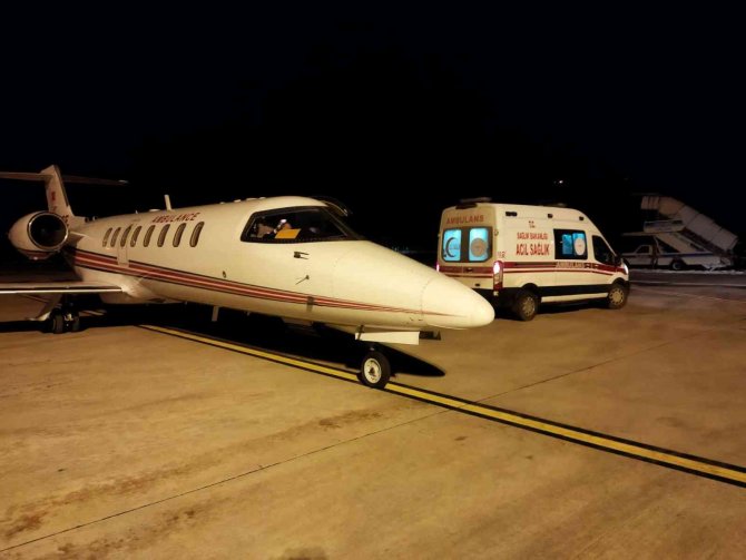 2 Günde İki Kişi Yanık Tedavisi İçin Ambulans Uçakla Bursa’ya Getirildi