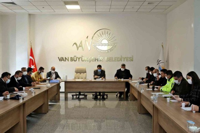 Van Büyükşehir Belediyesinin Şubat Ayı Ukome Toplantısı Yapıldı