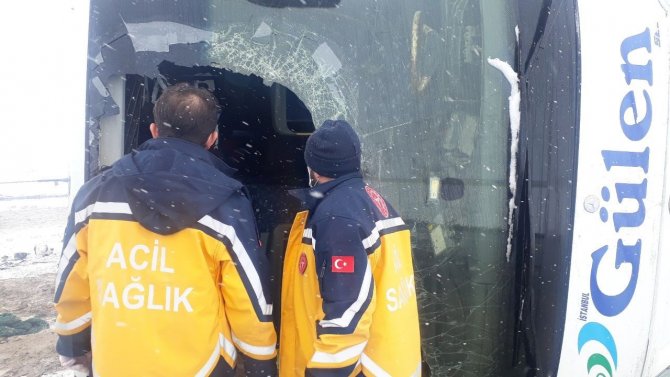 Yozgat’ta Otobüs Kazası: 1 Ölü, 15 Yaralı