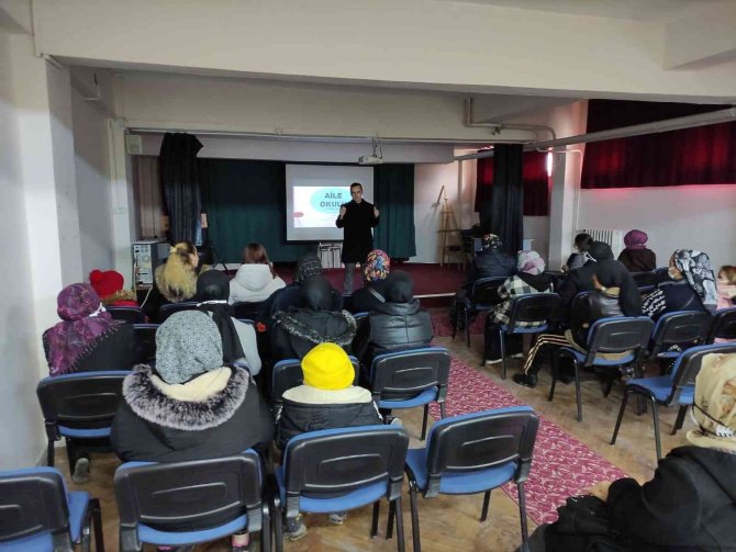 Evciler’de Velilere Çocukları İle Kaliteli Zaman Geçirmenin Önemi Anlatıldı