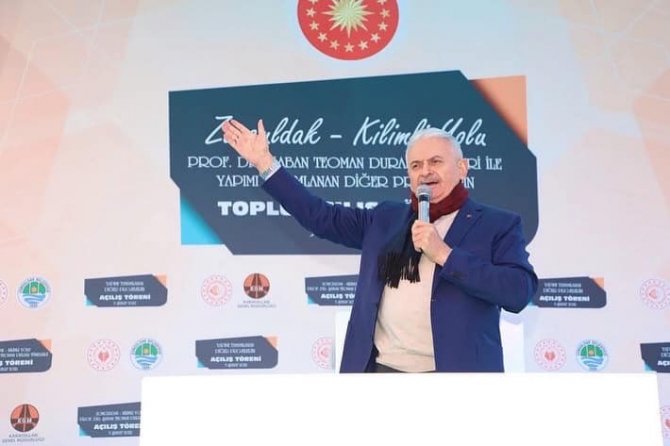 Binali Yıldırım Direksiyona Geçti, Cumhurbaşkanı Erdoğan’ın Açtığı Yolu Kullandı