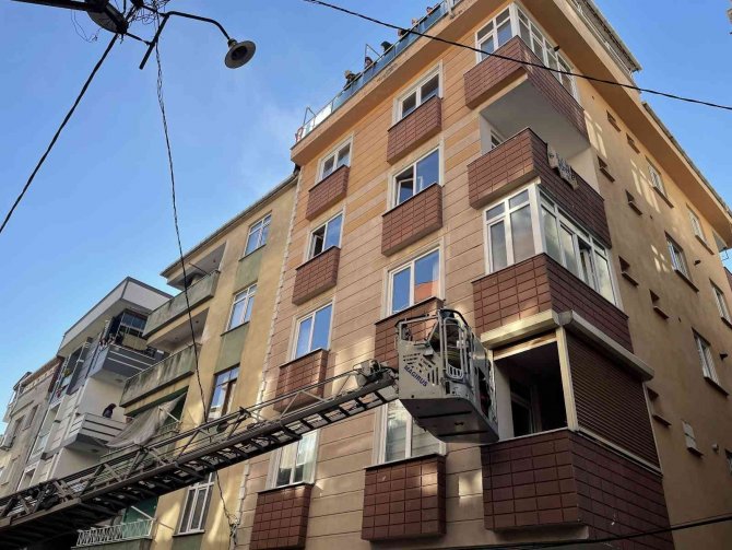 Bahçelievler’de Yangın Paniği