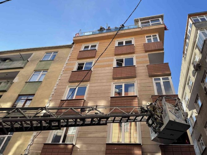 Bahçelievler’de Yangın Paniği