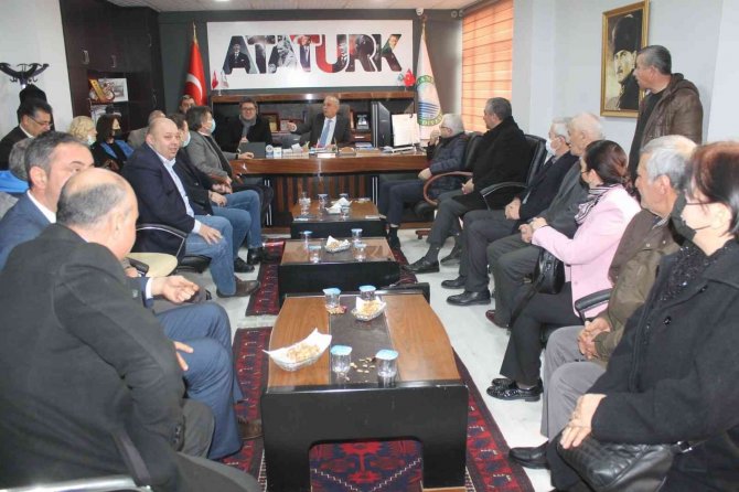 Chp Manyas’ta Buluştu