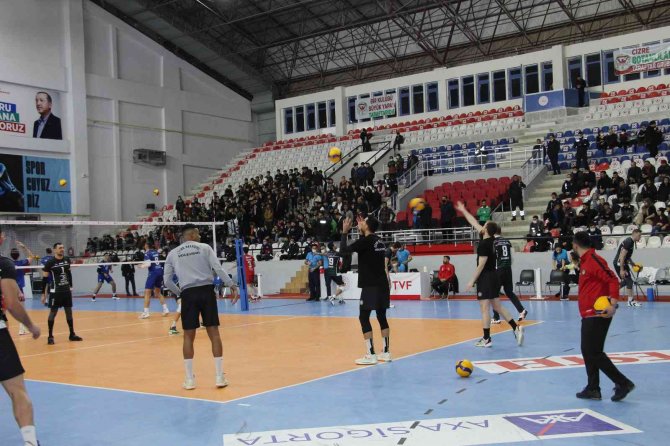 Efeler Ligi: Cizre Belediyespor: 3 - Tokat Belediye Plevne: 2