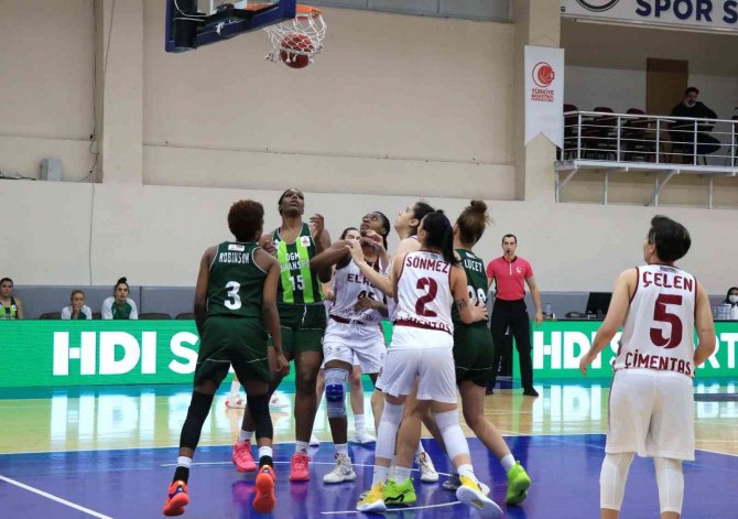 Kbsl: Elazığ İ̇l Özel İ̇dare: 66 - Ormanspor: 101