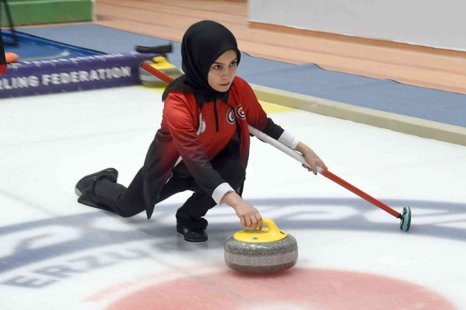 Erzurum’da Curling Ligi Heyecanı