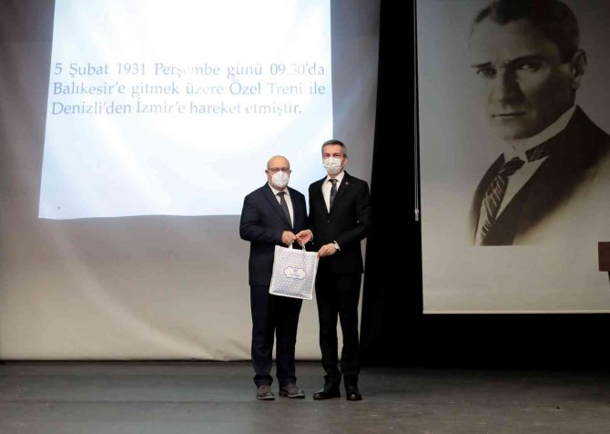 Atatürk’ün Denizli Ziyareti Anılıyor