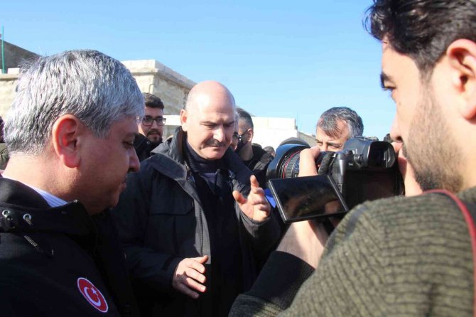 İ̇çişleri Bakanı Soylu, İ̇dlib’i Ziyaret Etti