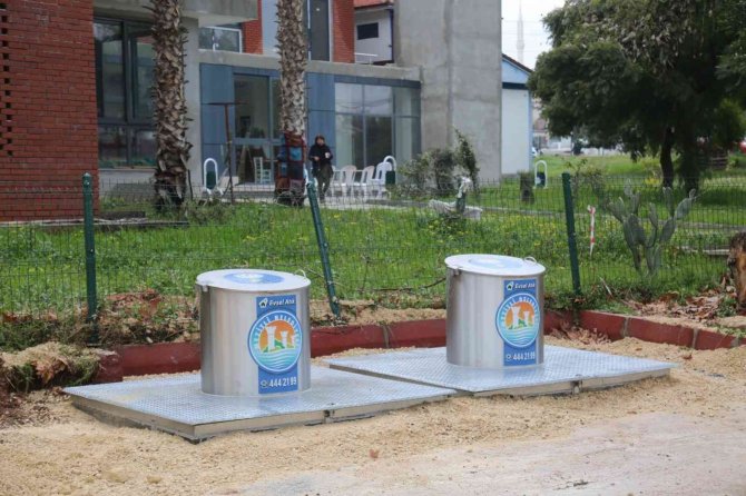 Mezitli’de Çöp Konteynerleri Yer Altına Alınıyor